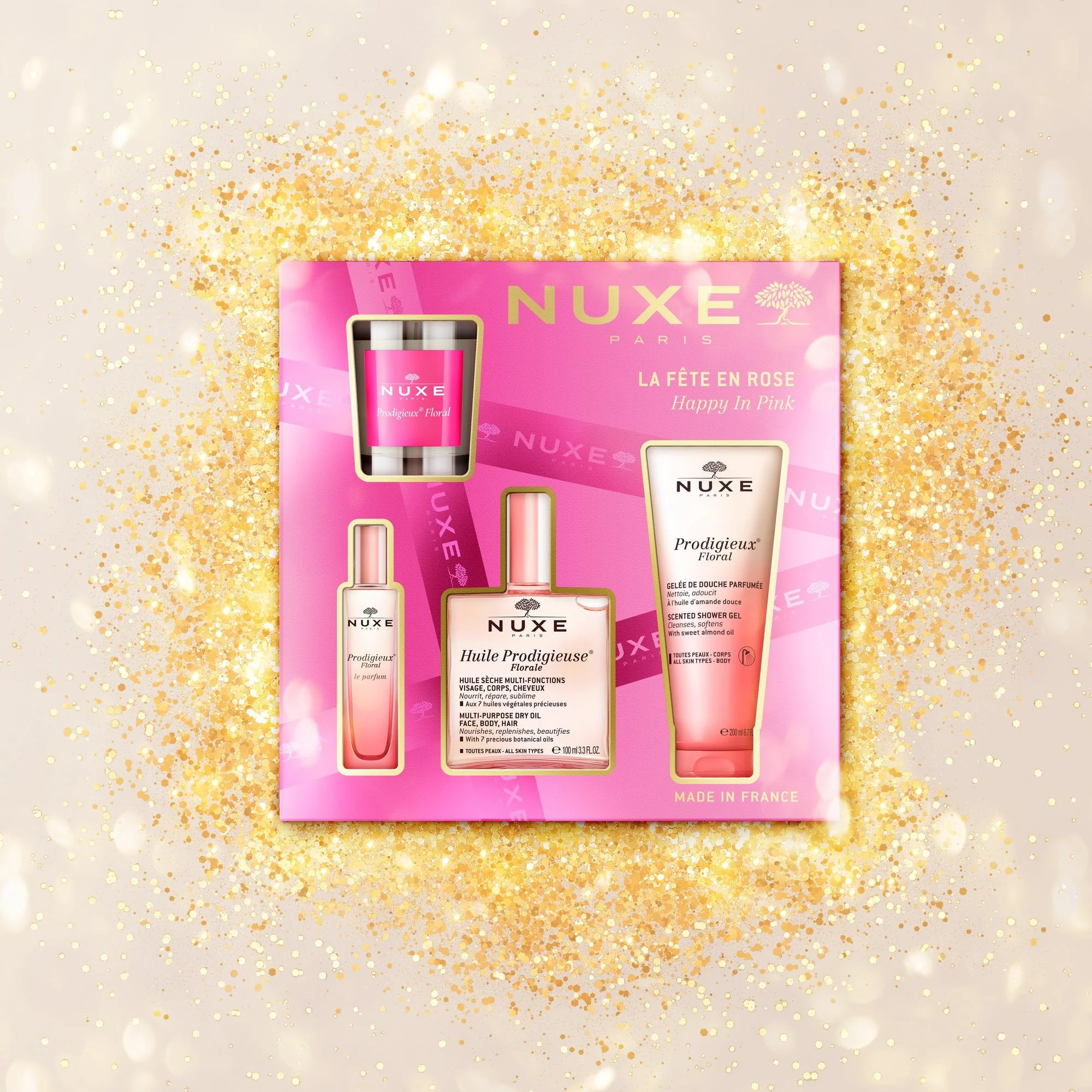 Coffret Noël La Fête en Rose - Image 2