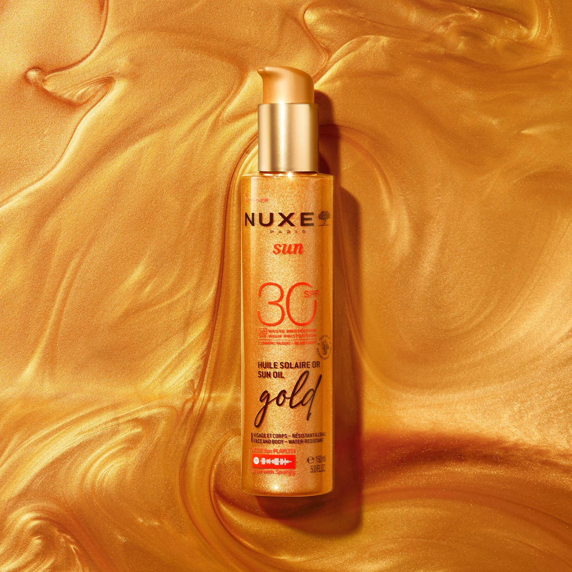 Huile Solaire Or Haute Protection SPF30 - Image 2